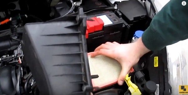 установка нового воздушного фильтра форд фиеста